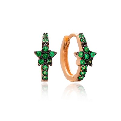 Обеци “Emerald Star”